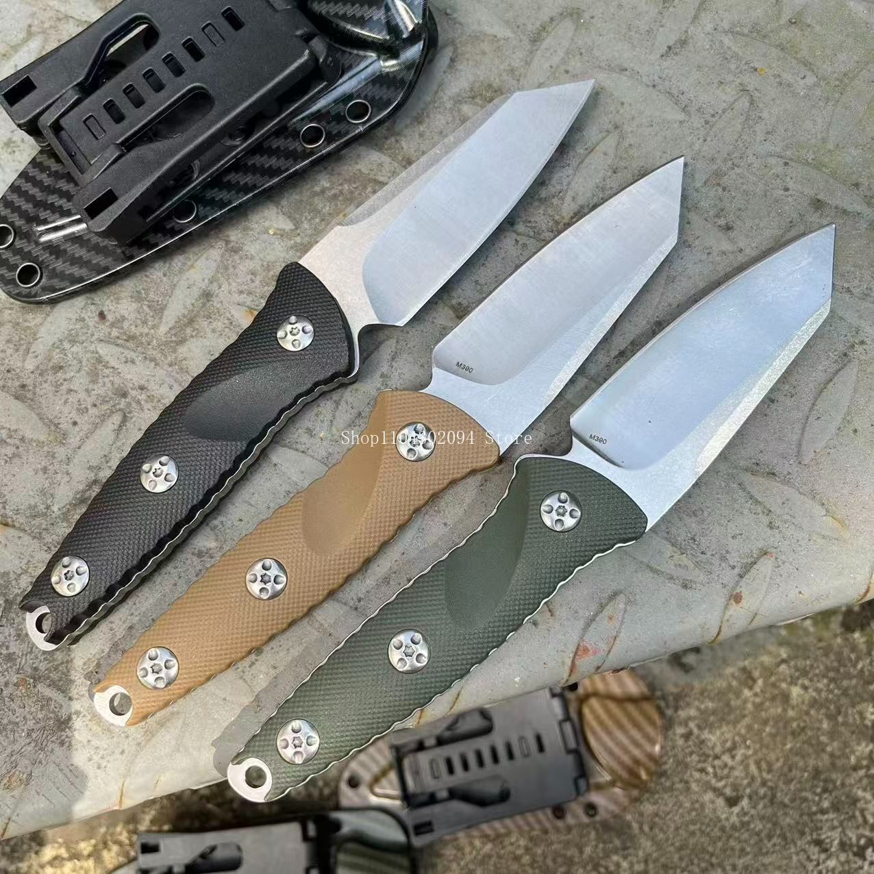 Bushcraft Knife Fixed - High Hardness Jungle Climbing Trekking Bushcraft