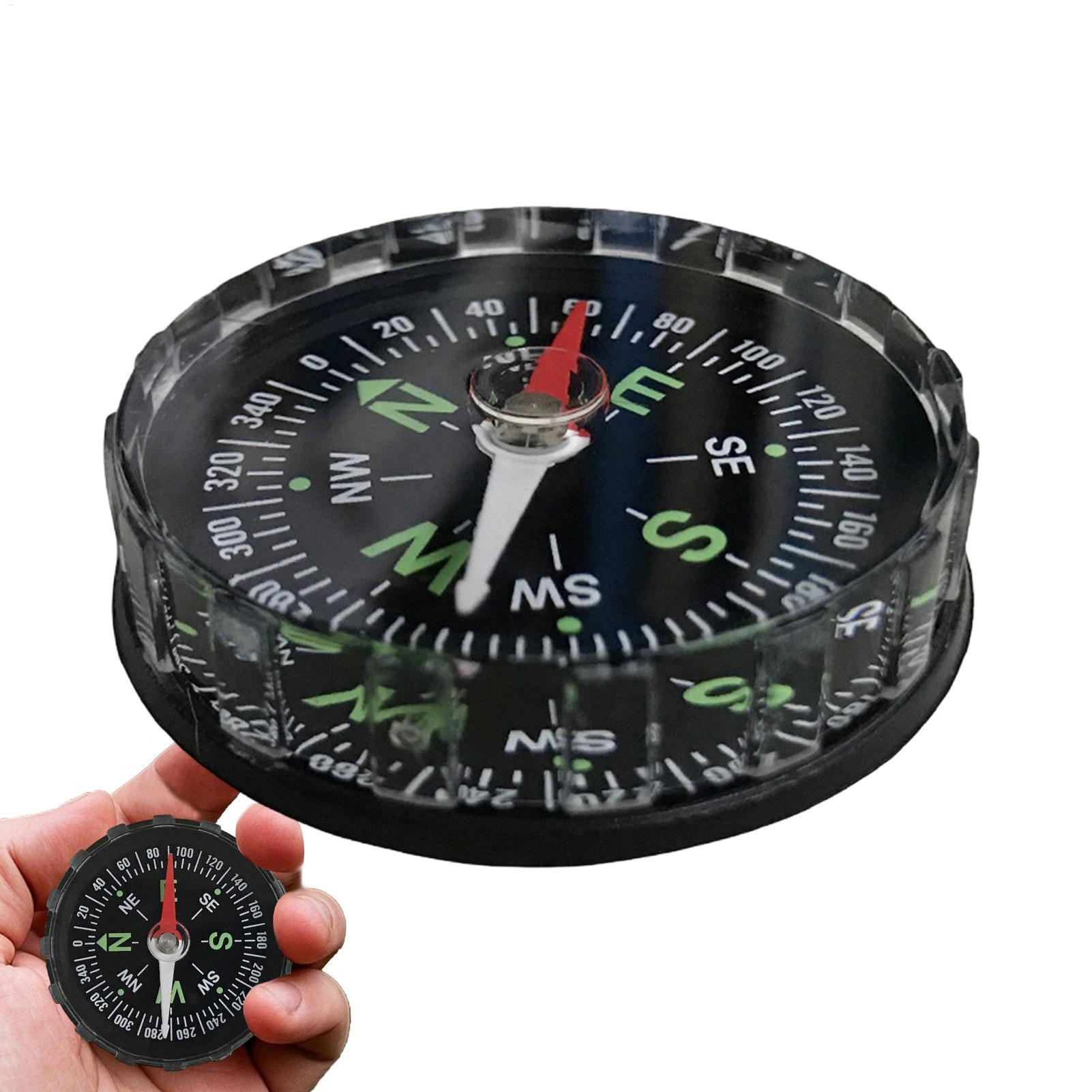 Compass Lensatic - New Waterproof Hiking Compass, Multifunctional Sighting