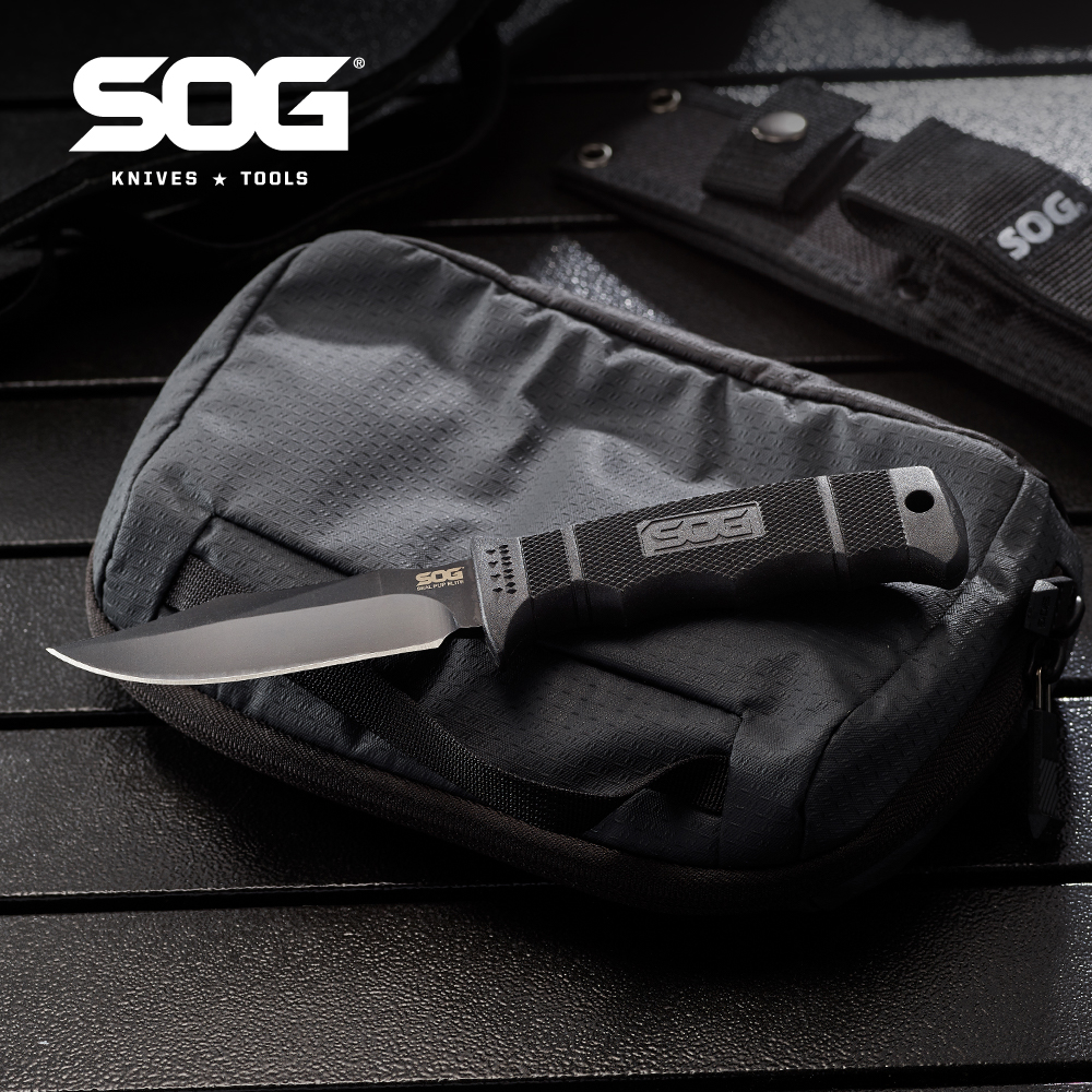 Bushcraft Knife Fixed - SOG Seal PUP Elite Fixed Blade