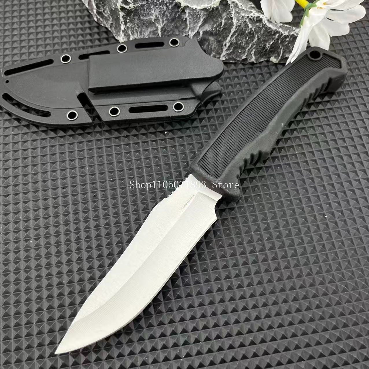 Bushcraft Knife Fixed - FK1001 Outdoor Utility Straight Knife Jungle