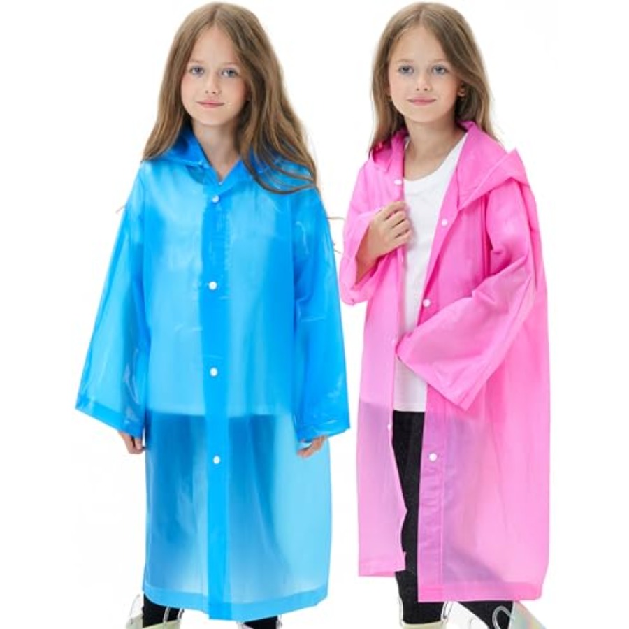 2 Pack Reusable Waterproof Rai - Emergency Poncho Rain recensie en prijs