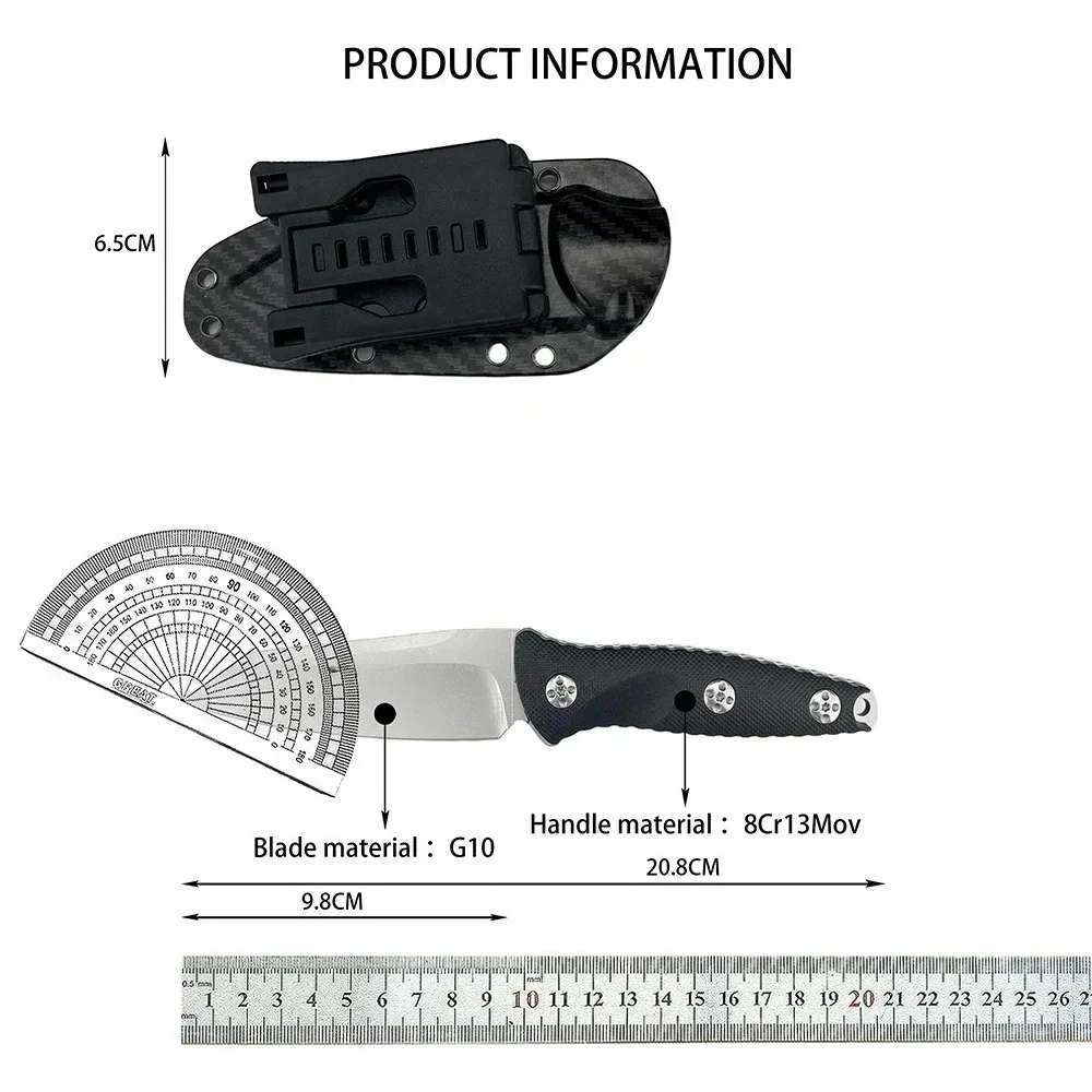 High Hardness Jungle Climbing  - Bushcraft Knife Fixed recensie en prijs