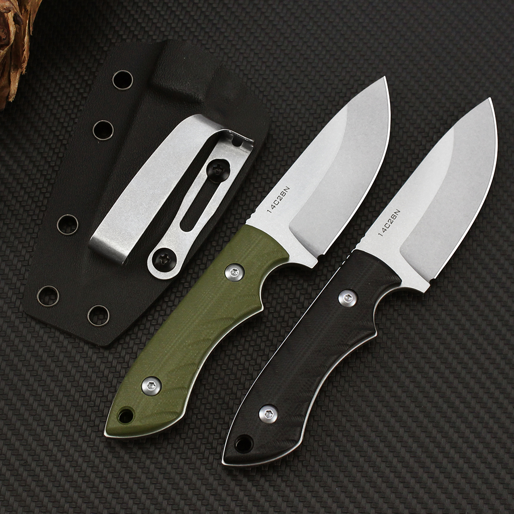 14C28N Steel Fixed Blade Knife - Bushcraft Knife Fixed recensie en prijs