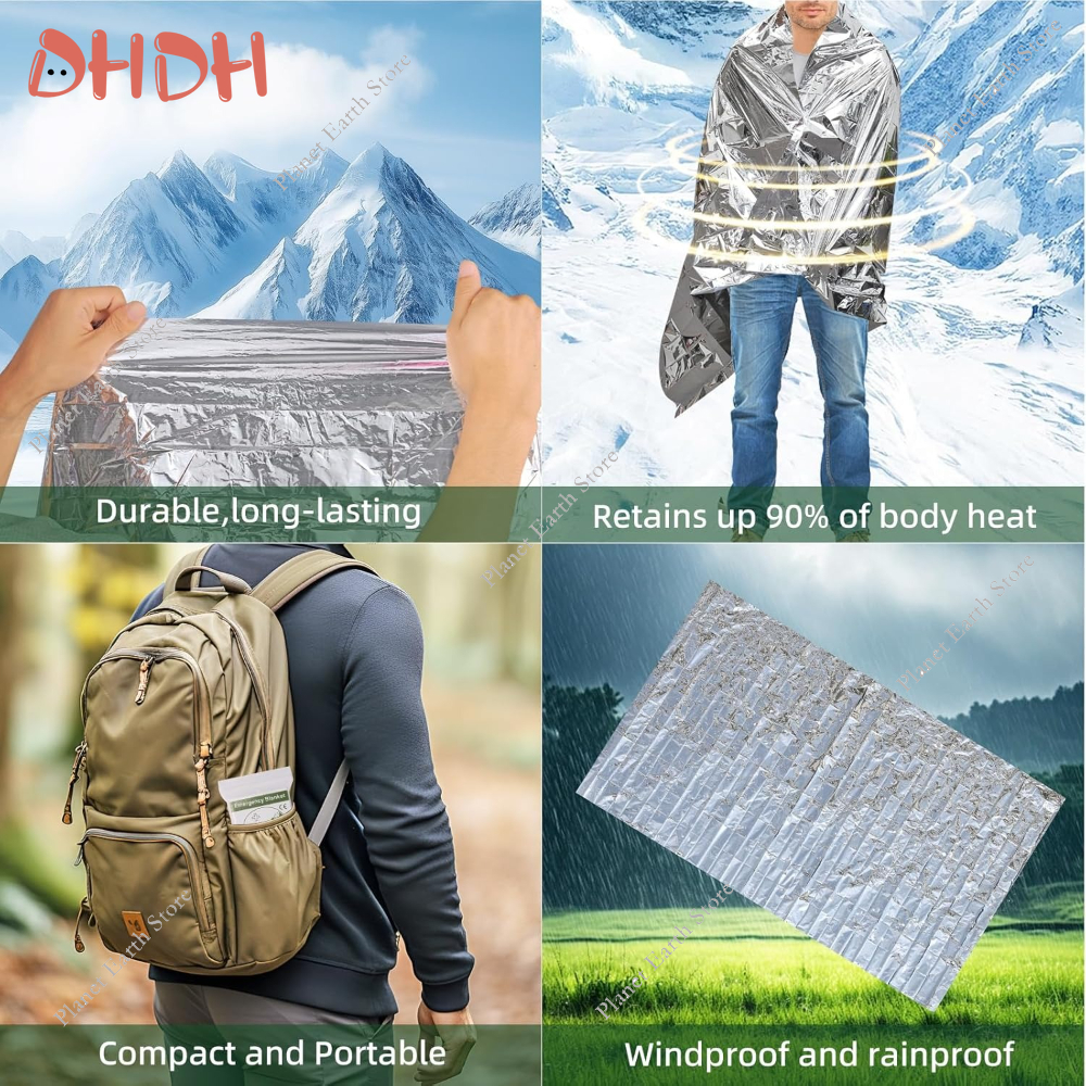 Emergency Thermal Blanket 5/10 - Survival Blanket Reflective recensie en prijs
