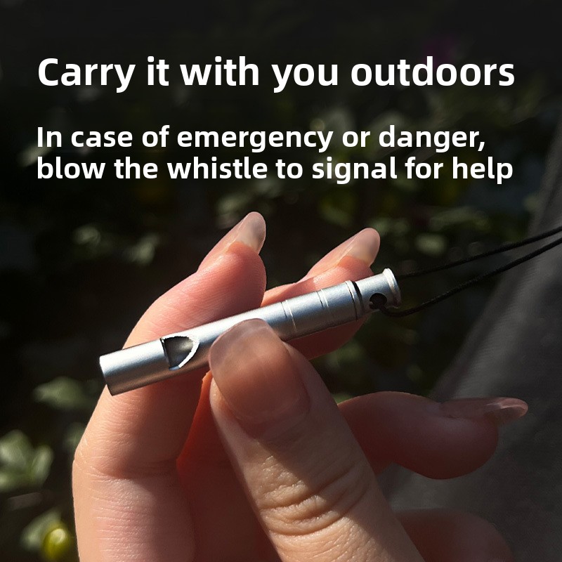 Titanium Alloy Survival Whistl - Emergency Whistle Loud recensie en prijs