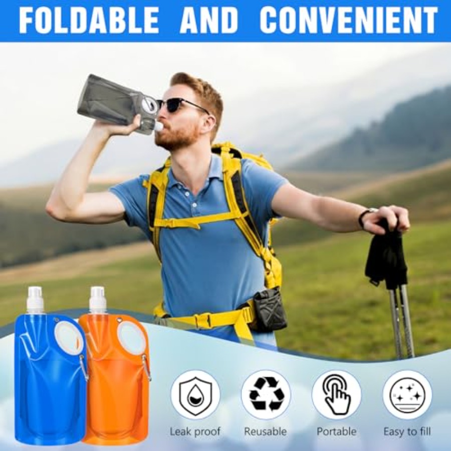 22 oz Collapsible Water Bottle - Water Bag Collapsible recensie en prijs