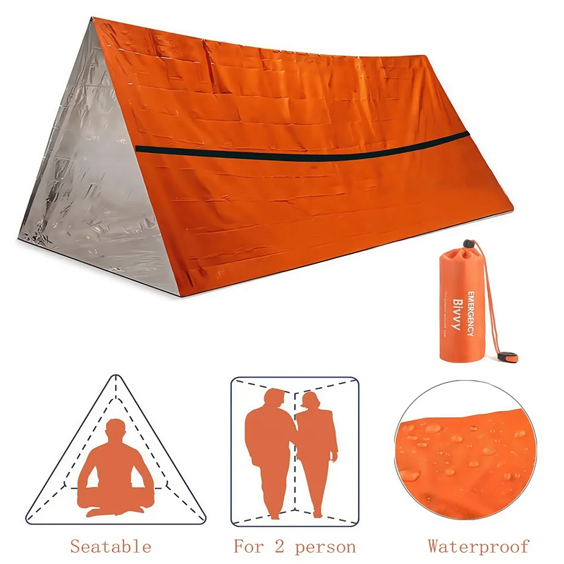 2 Person Emergency Survival Sh - Emergency Mylar Tent recensie en prijs
