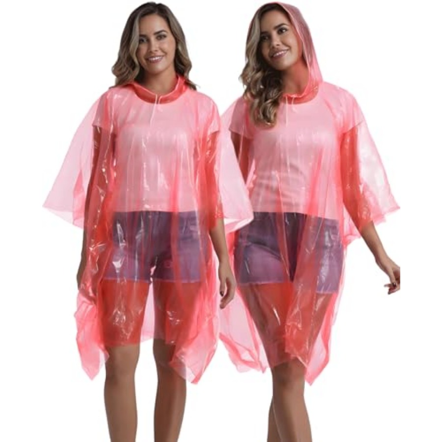 4/6/12 Pack Disposable Rain Po - Emergency Poncho Rain recensie en prijs