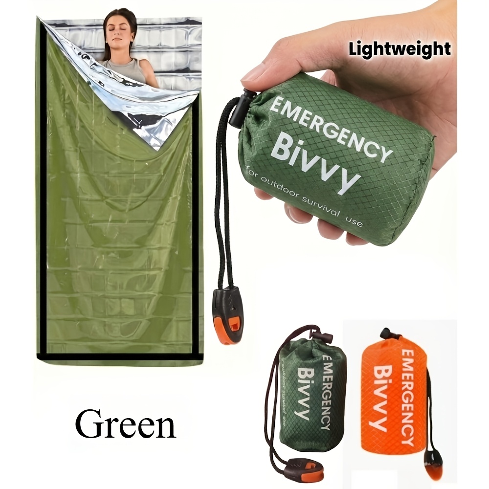 3Pcs Emergency Sleeping Bag Ki - Bivy Bag Emergency recensie en prijs