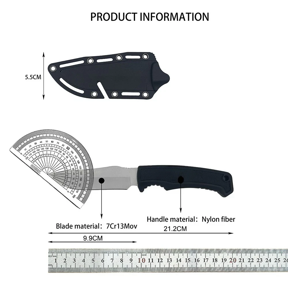 FK1001 Outdoor Utility Straigh - Bushcraft Knife Fixed recensie en prijs