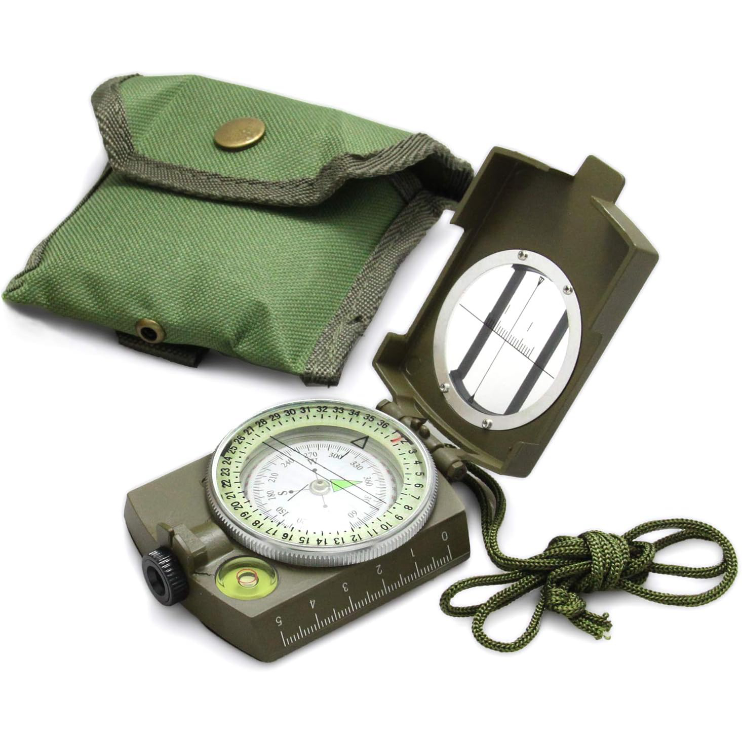 Metal Tactical Survival Milita - Compass Lensatic recensie en prijs