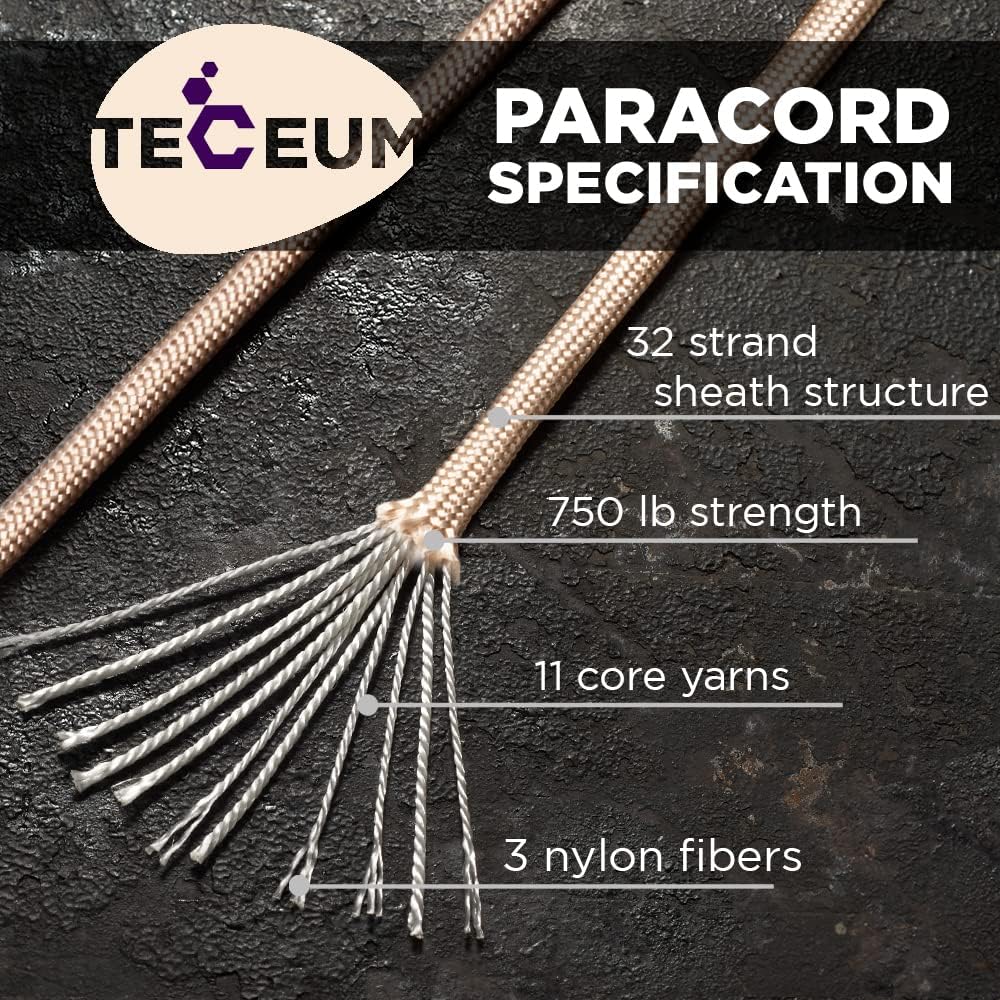 750 lb Paracord Rope - 1000Ft/ - Para Cord 1000Ft recensie en prijs
